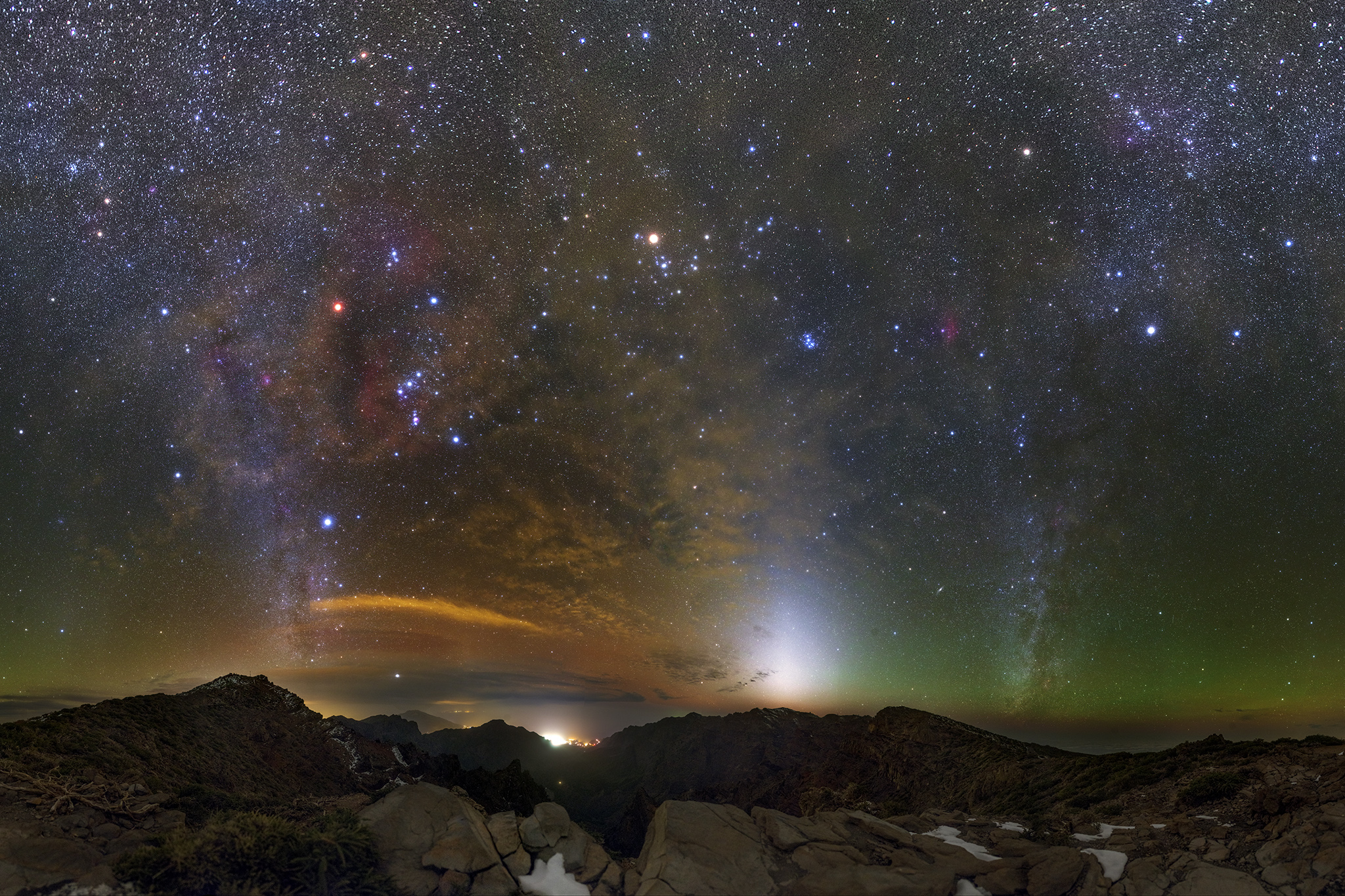 37 La Palma Zodiacal light winter Milky way nightscapes Ondrej Kralik
