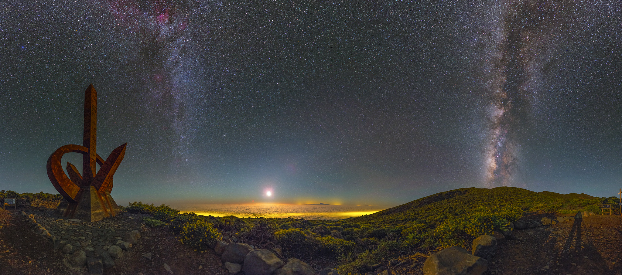 39 El Infinito monument La Palma nightscapes Ondrej Kralik