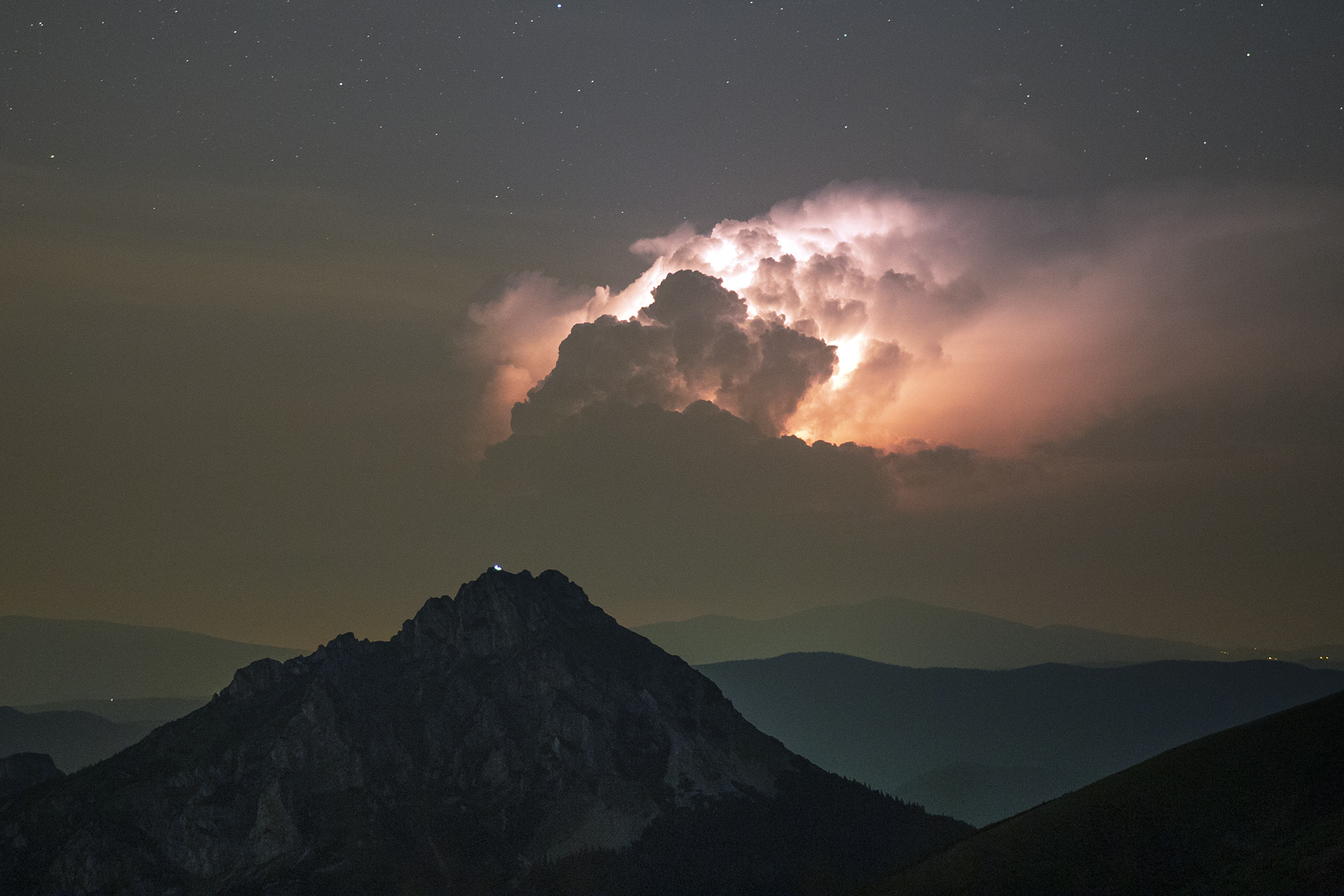 55 Stormy night on mountains nightscapes Ondrej Kralik
